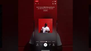 DJ S1 spinning Estelle ft Freeway “Break My Heart” (Benja Styles Remix) on WBLS 107.5 FM New York