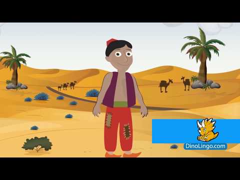 Serbian Books for kids - Aladdin - Learn Serbian for kids - Dinolingo