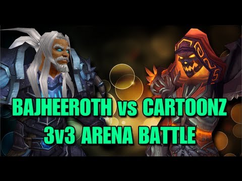 Bajheeroth vs Cartoonz - PHDK vs 2400 MLD 3v3 Arena Showdown :D