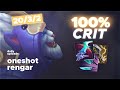 THE ULTIMATE ONESHOT RENGAR BUILD (100% CRIT RENGAR)