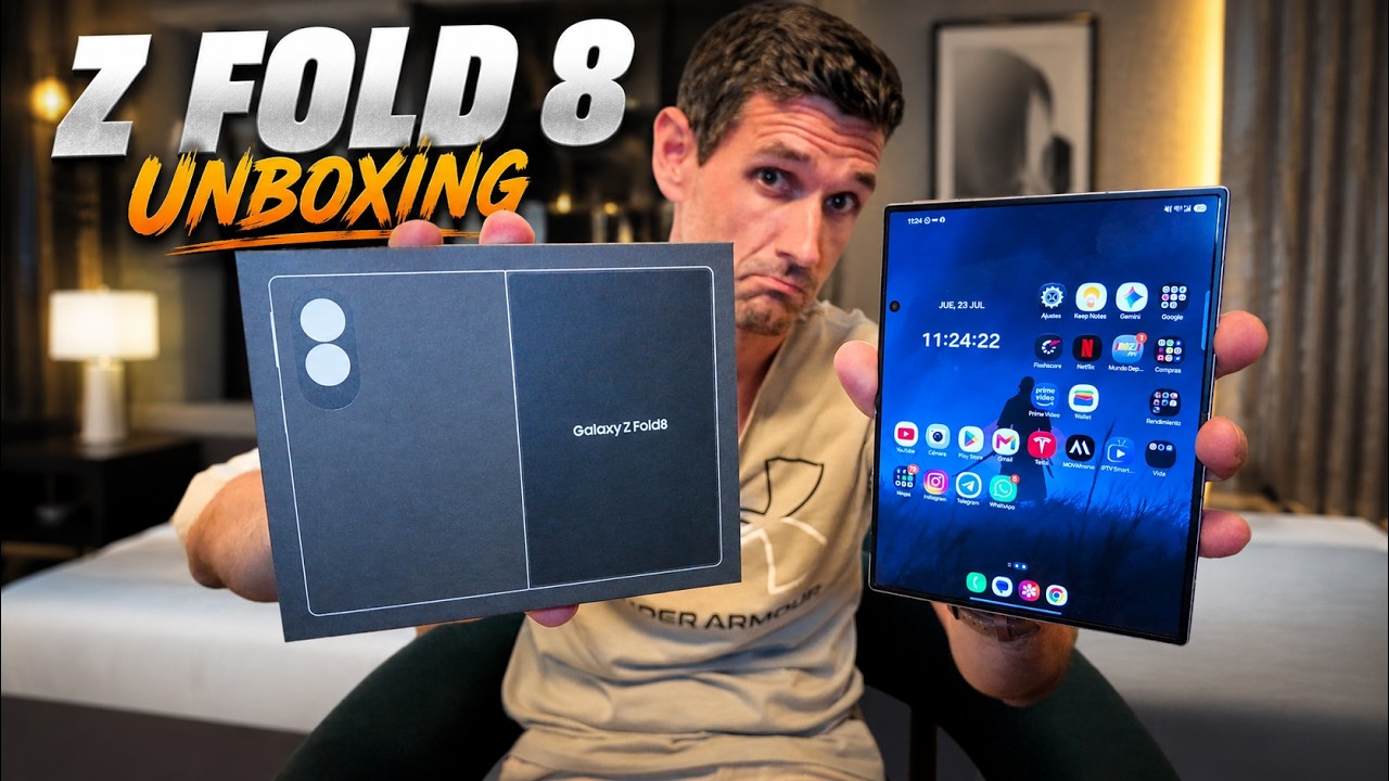 Samsung Galaxy Z Fold 8 | Unboxing e Impresiones | Rival del iPhone ULTRA