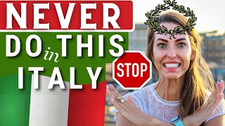 HOW TO BEHAVE IN ITALY: 10 Things you should NEVER DO when you go to Italy. Italian Etiquette