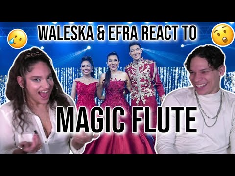 Waleska & Efra react to Jona, Darren, Lani misalucha "Magic Flute' | REACTION/ REVIEW