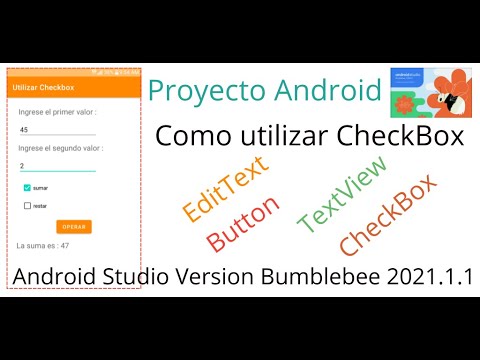 Como Usar CheckBox en Android Studio