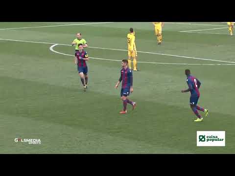 Eneko recortó distancias para el Atlético Levante con este golazo