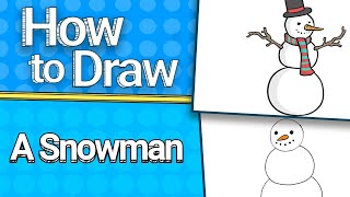 How to Draw a Snowman ⛄️