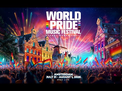 World Pride Music Festival 2026 Tickets at AFAS Live in Amsterdam by