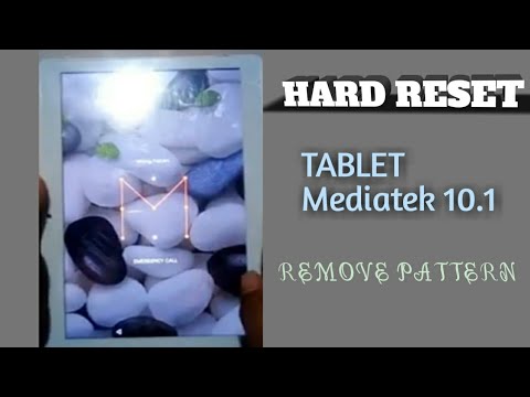 Tablet Mediatek 10.1(Remove pattern)