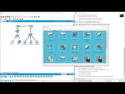 9.2.9 Packet Tracer - Examine the ARP Table