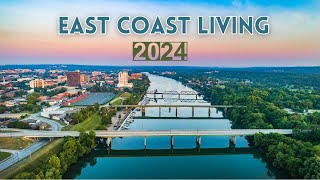 8 Best Places to Live on The East Coast USA 2024