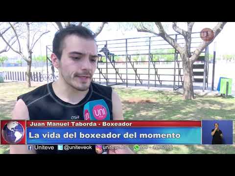 Taborda, el boxeador del momento