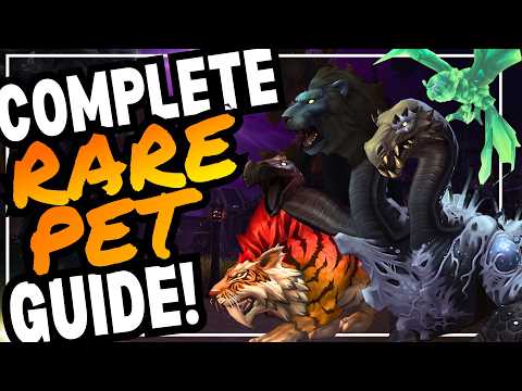 Rarest Obtainable Hunter Pets of All Time | World of Warcraft Hunter Pet Guide | The War Within