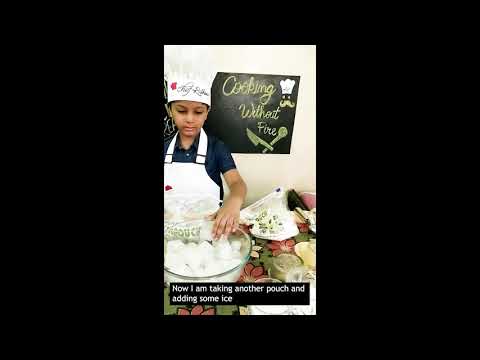 Homemade# Vanilla Ice-cream # Ridhaan Grade 1