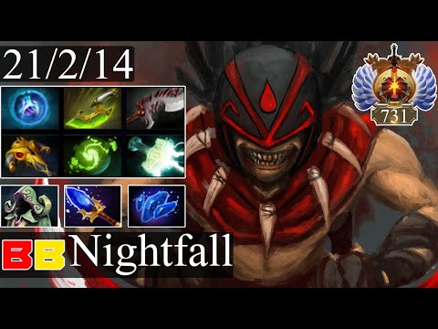 BetBoom.Nightfall - Bloodseeker | Carry Gameplay Dota 2 Patch 7.34b