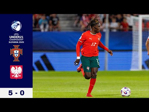  Portugal U21 5-0 Poland U21