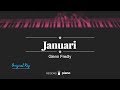 Januari ORIGINAL KEY Glenn Fredly KARAOKE PIANO