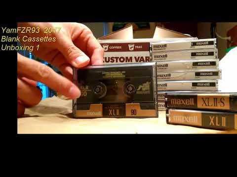 Blank Cassettes Unboxing 1