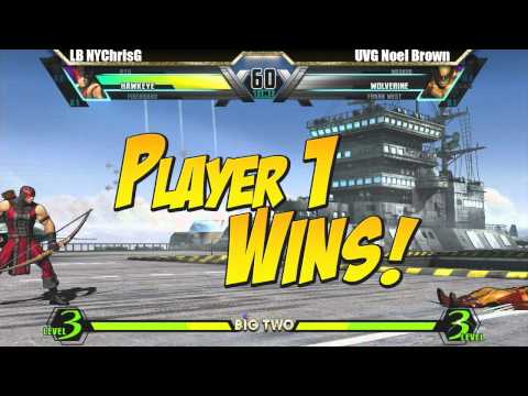 LB NYChrisG vs UVG Noel Brown Match - Big Two UMVC3 tournament