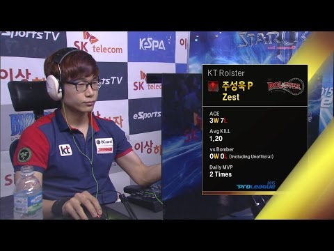 [SPL2015] Zest(KT)vs Bomber(SBENU) Set2 Coda  -EsportsTV, Starcraft 2