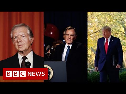 How others left the White House after losing - BBC News