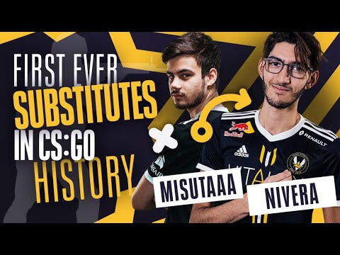 🔥 NIVERA the first ever substitute in CS:GO history ! 🔥