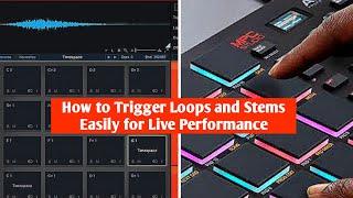 How to Trigger Loops and Stems Easily for Live Performance with Studio One Impact XT Drum Sampler