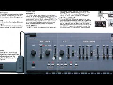ROLAND SH 101 DEMO
