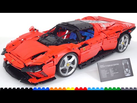 Thumbnail for LEGO Technic Ferrari Daytona SP3 review! Well-engineered, well-finished, and frustration-free by Ferrari Daytona SP3
