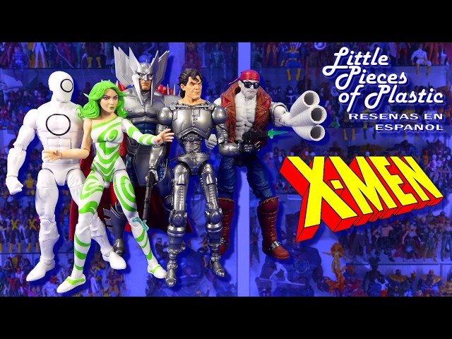 Vídeo relacionado con Marvel Hasbro Legends Series: X-Men Villains, X-Men 60th Anniversary Figura de acción Set de Figuras de acción de 6 Pulgadas