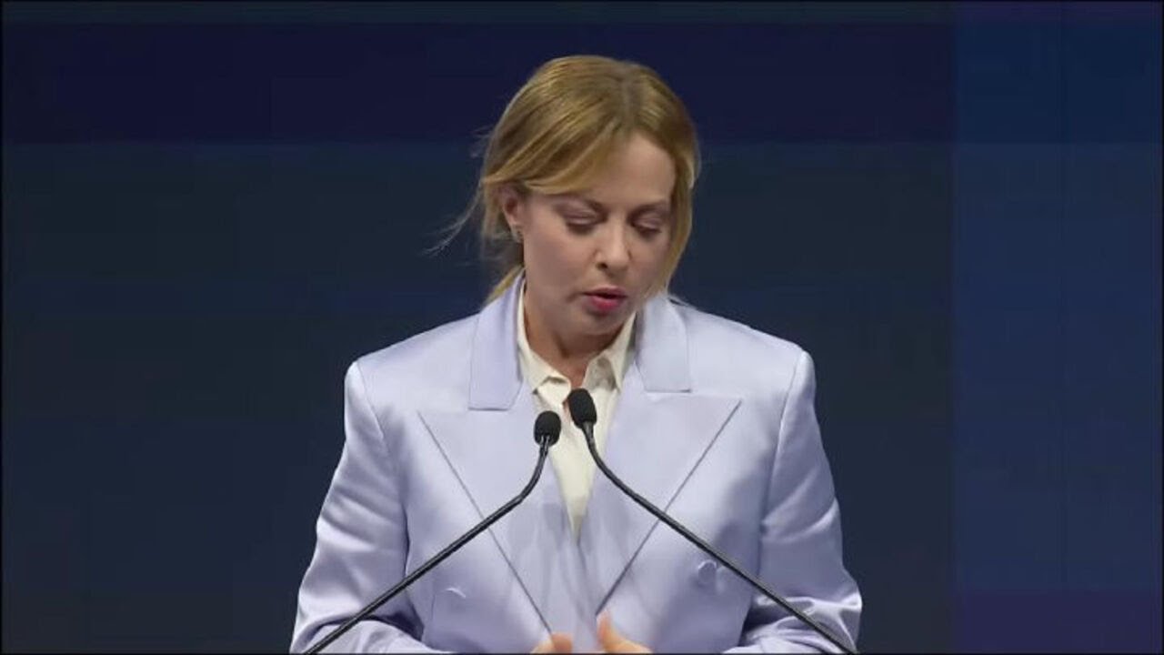 Meloni: Ue gigante burocratico, miope quando deve far sentire la sua voce