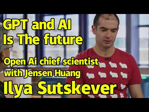 Ilya Sutskever With Jensen Huang | About the development of artificial intelligence |What is AI