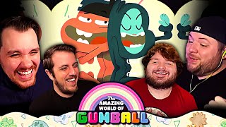 Gumball Season 3 Episode 1 2 3 & 4 Group REACT