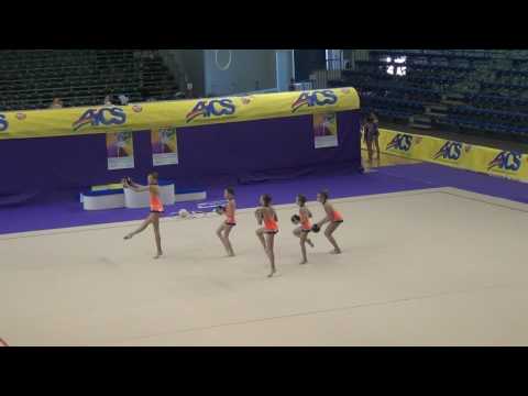 Squadra Allieve 1° classificata e campione italiano Nazionali AICS 2017