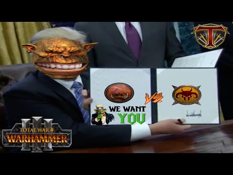 DA SNEAKY BEASTS Ft. NEW MAP | Greenskins vs Beastmen - Total War Warhammer 3