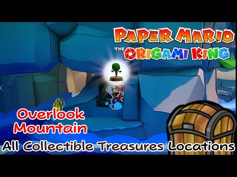 All Overlook Mountain Collectible Treasures Locations in Paper Mario The Origami King