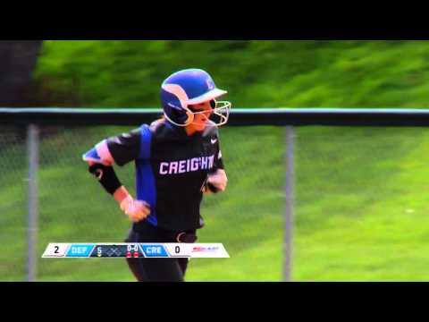 DePaul at Creighton Softball Highlights (May 8, 2016)