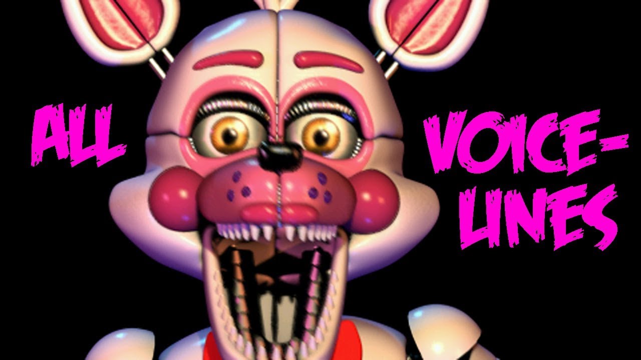 Funtime Foxy | All Voicelines with Subtitles | Ultimate Custom Night