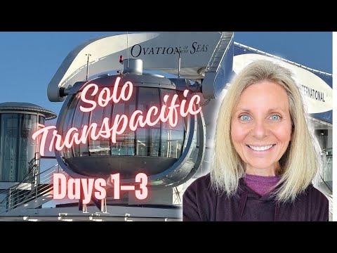 Thumbnail for Solo Transpacific Cruise Adventure! LA to Tokyo on Ovation of the Seas | Barely Packed Vlog Day 1–3