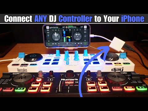 How to Connect ANY DJ Controller to Your iPhone With Djay Pro
