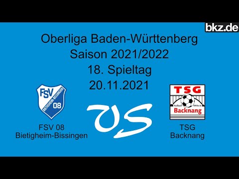 Fußball-Oberliga: FSV 08 Bietigheim-Bissingen - TSG Backnang