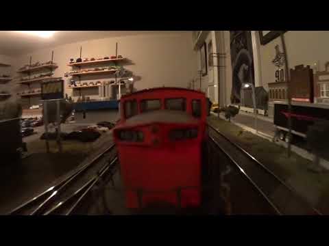 Cab ride behind a pair of GMD-1's 1437 and 1031