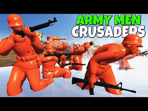 Brutal ARMY MEN Crusade RIVER CROSSING! - Army Men: Civil War S2E23
