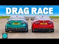 Alfa Romeo Giulia Quadrifoglio Vs Giulia GTA 1 4 MILE RACE