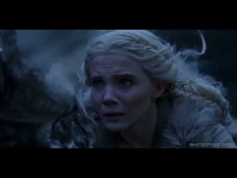 Witcher Season 3 Wild Hunt Chasing Ciri Scene |  First Wild Raiders Encounter | 1080p FullHD