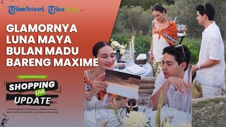 Tenteng Tas Rp 481 Juta, Gaya Luna Maya saat Bulan Madu dengan Maxime Bouttier di Italia Disorot