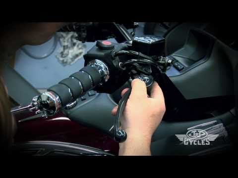 Install Adjustable Chrome Lever Set by Kuryakyn for Honda Goldwing • JPCYCLES.COM