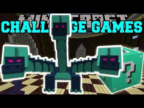 PopularMMOs Pat and Jen Minecraft HYDRA DRAGON CHALLENGE GAMES - Lucky Block Mod - Modded Mini-Game