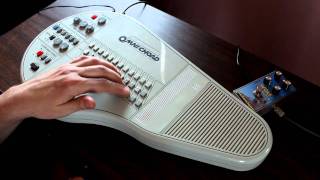 Video thumbnail for Omnichord OM-84 and Mellowtone Wolf Computer by letsgocoyote