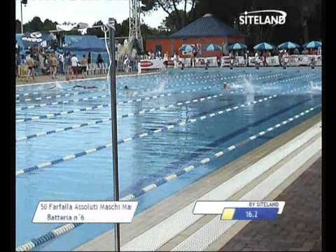 Serie 17 dei 50 Farfalla  Assoluti Maschi Master - 13 Memorial Andrea Bettiol