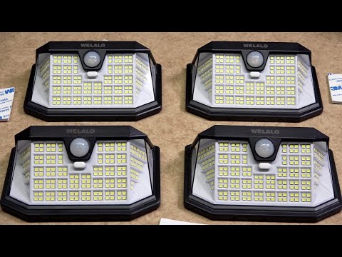 Solar Motion Sensor Lights Outdoor